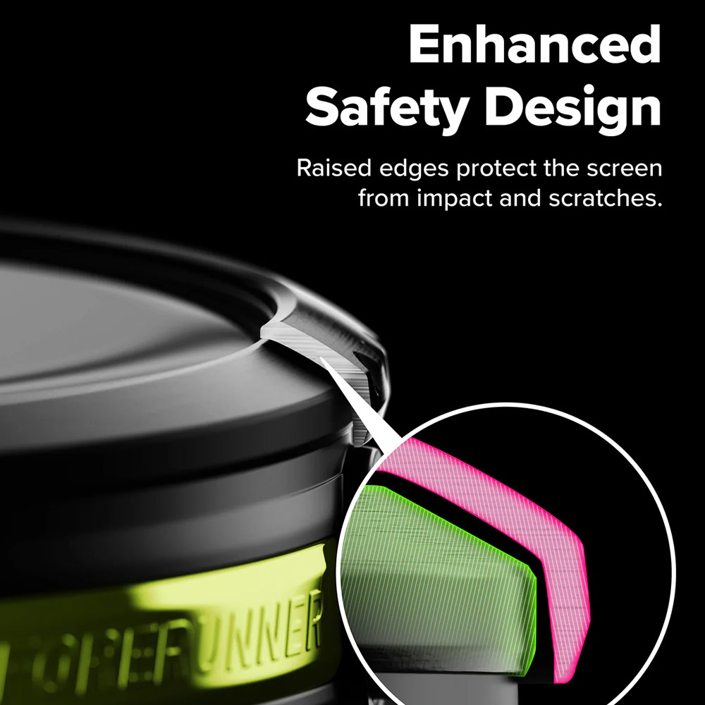 Picture of Garmin Forerunner 970  | Ringke Slim and Lightweight Design Stainless Steel Bezel for Garmin Forerunner 970 (RG01)