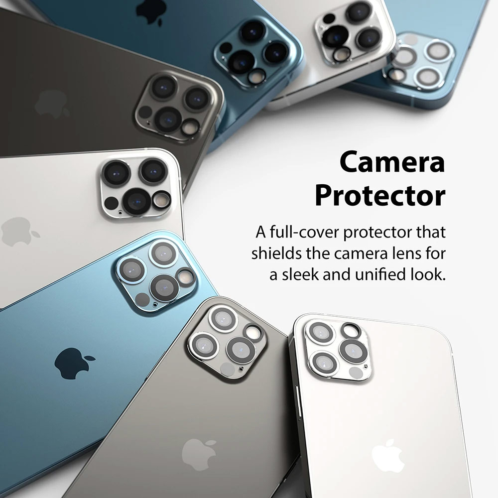 Picture of Apple iPhone 12 Pro Max 6.7  | Ringke Camera Glass Protector for Apple iPhone 12 Pro Max 6.7 (Clear)