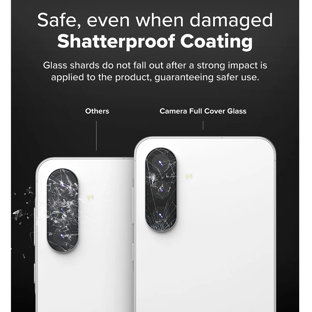 Picture of Samsung Galaxy A56  | Ringke Camera Full Covered Glass Protector for Samsung Galaxy A56 (2pcs)