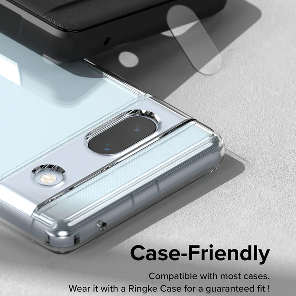 Picture of Google Pixel 7a  | Ringke Camera Protector Glass Tempered Glass for Google Pixel 7a (3pcs Pack)