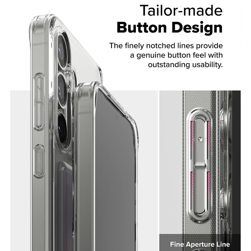 Picture of Samsung Galaxy S25 Plus Case | Ringke Fusion Card Holder Storage Transparent Protection Case for Samsung Galaxy S25 Plus (Clear)