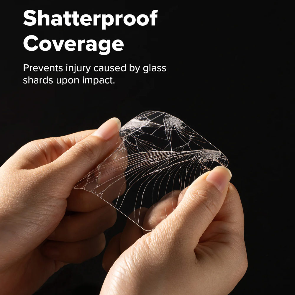 Picture of Samsung Galaxy Z Flip 7 Screen Protector | Ringke Screen Protector Cover Display Easy Slide Tempered Glass for Samsung Galaxy Z Flip 7 (2pcs Pack)