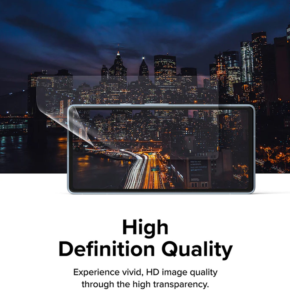 Picture of Google Pixel 7a Screen Protector | Ringke Dual Easy Film TPU Screen Protector for Google Pixel 7a (2pcs Pack)