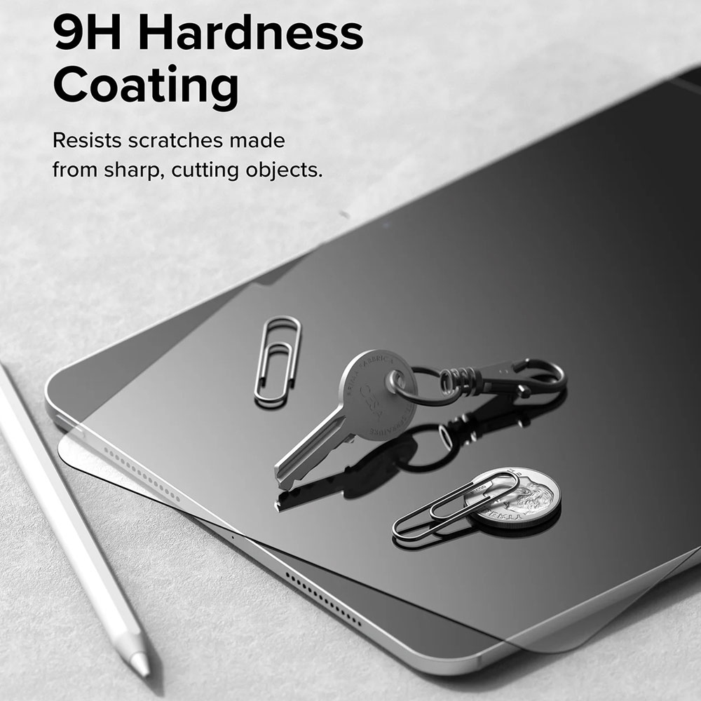 Picture of Apple iPad Pro 11 M4 2024 Screen Protector | Ringke Easy Slide Tempered Glass Screen Protector for iPad Pro 11" M4 7th Gen 2024 (Clear)