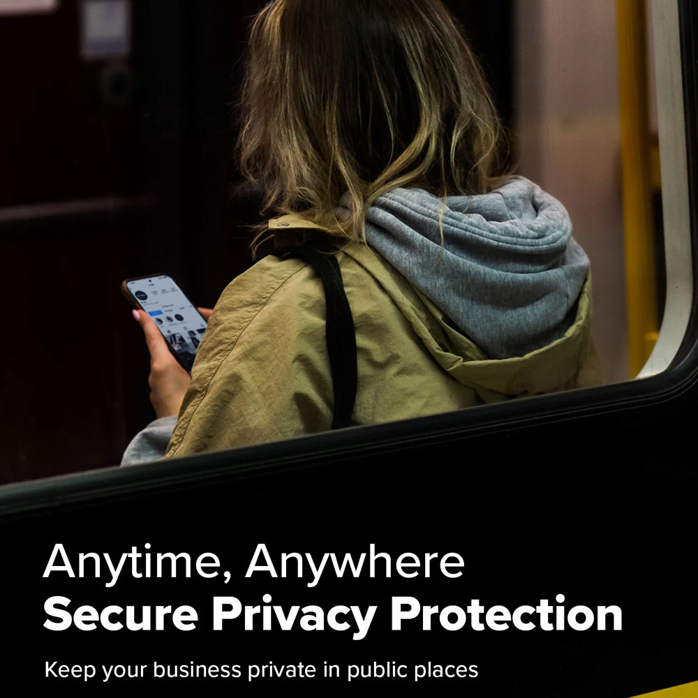 Picture of Samsung Galaxy S25 Screen Protector | Ringke Easy Slide Tempered Glass Screen Protector for Samsung Galaxy S25 (Privacy Anti Peep) 2pcs