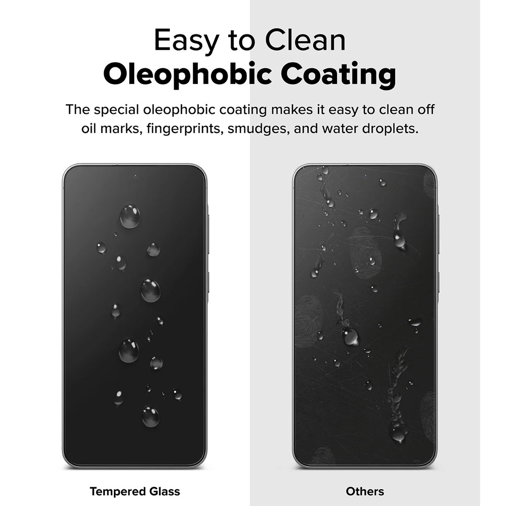 Picture of Samsung Galaxy A56 Screen Protector | Ringke Easy Slide Tempered Glass Screen Protector for Samsung Galaxy A56 (Clear) 2pcs