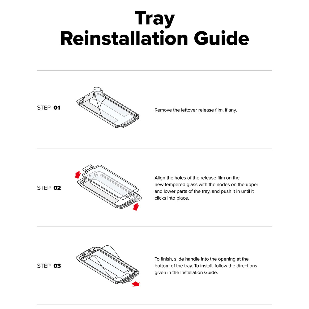 Picture of Samsung Galaxy A56 Screen Protector | Ringke Easy Slide Tempered Glass Screen Protector for Samsung Galaxy A56 (Clear) 2pcs
