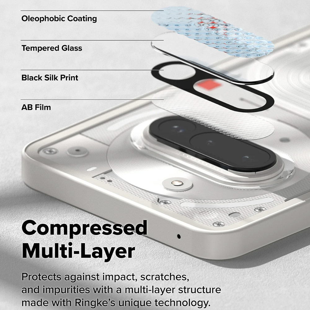 Picture of Nothing Phone 3a | Ringke Camera Glass Protector for Nothing Phone (3a) (2pcs)