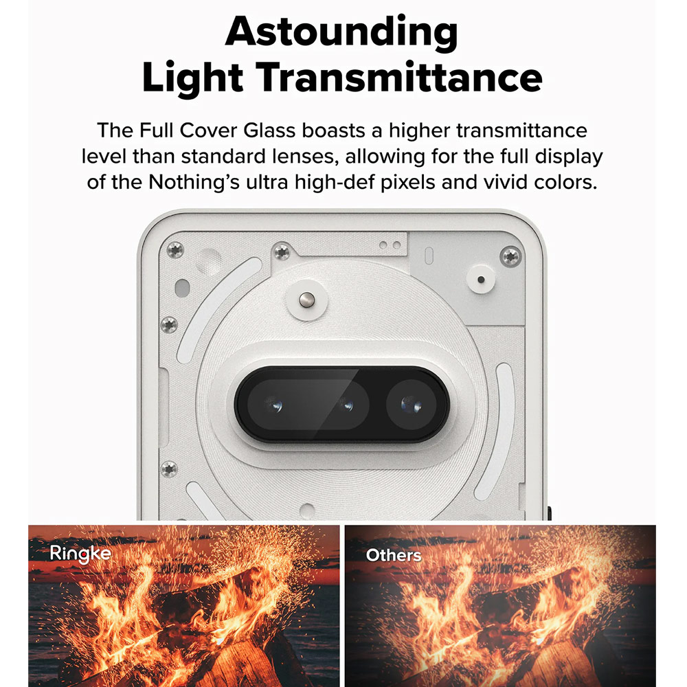 Picture of Nothing Phone 3a | Ringke Camera Glass Protector for Nothing Phone (3a) (2pcs)