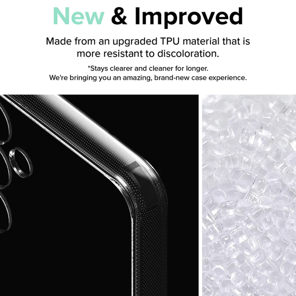 Picture of Samsung Galaxy S23 FE Case | Ringke Fusion Drop Protection Case for Galaxy S23 FE (Clear)