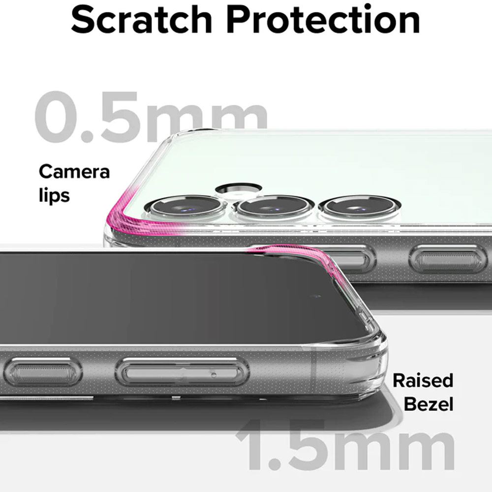 Picture of Samsung Galaxy S23 FE Case | Ringke Fusion Drop Protection Case for Galaxy S23 FE (Clear)
