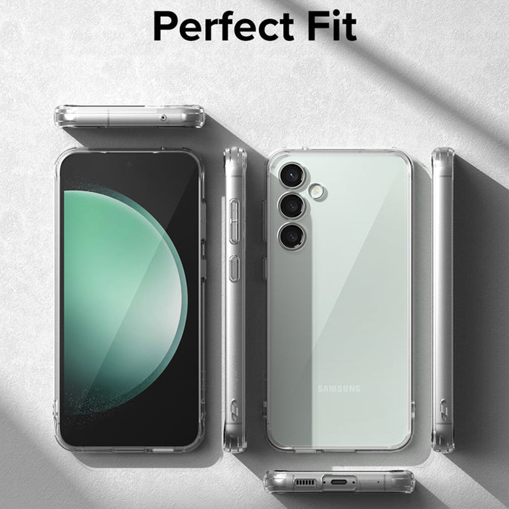 Picture of Samsung Galaxy S23 FE Case | Ringke Fusion Drop Protection Case for Galaxy S23 FE (Clear)