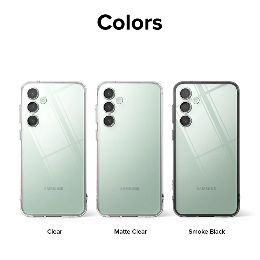 Picture of Samsung Galaxy S23 FE Case | Ringke Fusion Drop Protection Case for Galaxy S23 FE (Clear)