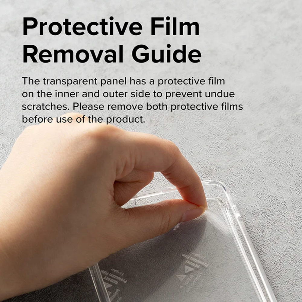 Picture of Samsung Galaxy A54 5G Case | Ringke Fusion Transparent Protection Case for Samsung Galaxy A54 5G (Matte Smoke Black)