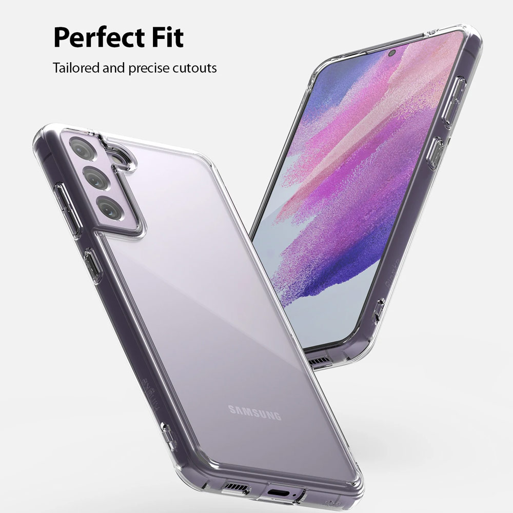 Picture of Samsung Galaxy S21 FE Case | Ringke Fusion Clear Protection Case for Galaxy S21 FE (Clear)