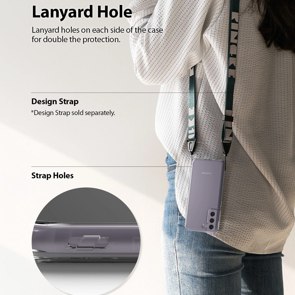 Picture of Samsung Galaxy S21 FE Case | Ringke Fusion Clear Protection Case for Galaxy S21 FE (Clear)