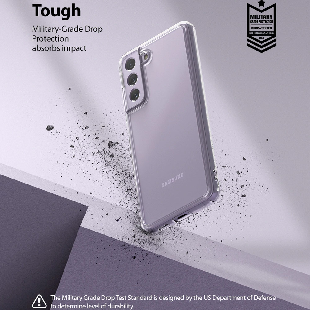 Picture of Samsung Galaxy S21 FE Case | Ringke Fusion Clear Protection Case for Galaxy S21 FE (Clear)