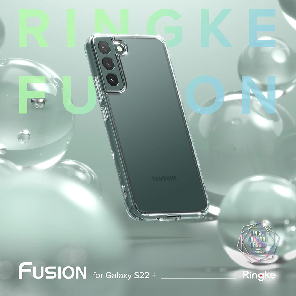Picture of Samsung Galaxy S22 Plus 6.6 Case | Ringke Fusion Protection Case for Samsung Galaxy S22 Plus 6.6 (Clear)
