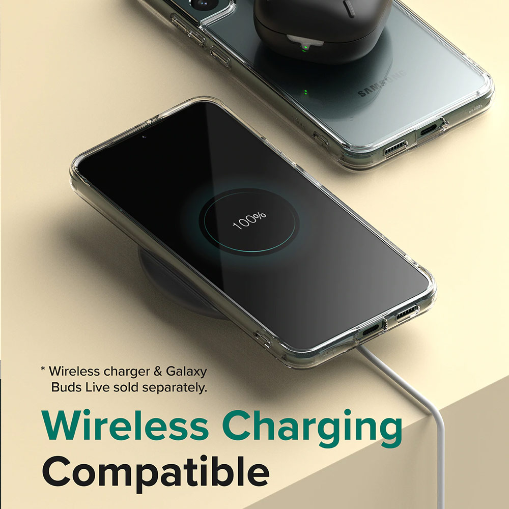 Picture of Samsung Galaxy S22 Plus 6.6 Case | Ringke Fusion Protection Case for Samsung Galaxy S22 Plus 6.6 (Clear)