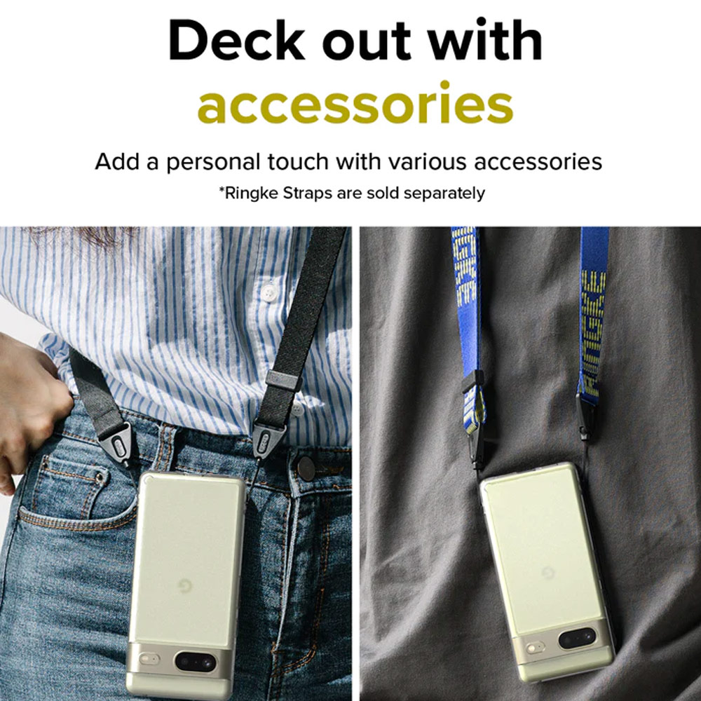 Picture of Google Pixel 7 Case | Ringke Fusion Protection Case for Google Pixel 7 (Matte Smoke Black)