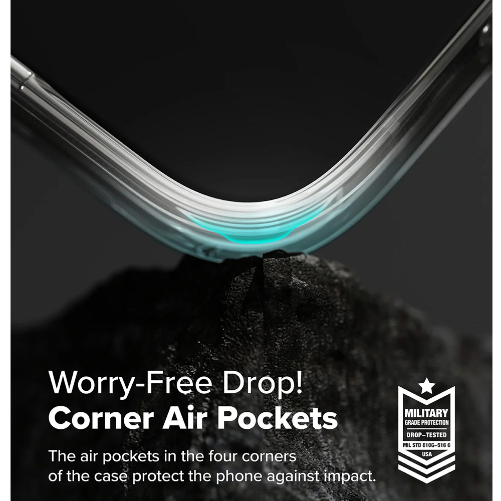 Picture of Google Pixel 9a Case | Ringke Fusion Clear Drop Drop Protection Case for Google Pixel 9a (Clear)