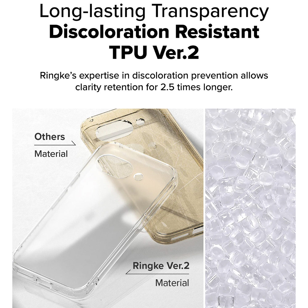 Picture of Google Pixel 9a Case | Ringke Fusion Matte Drop Drop Protection Case for Google Pixel 9a (Matte)