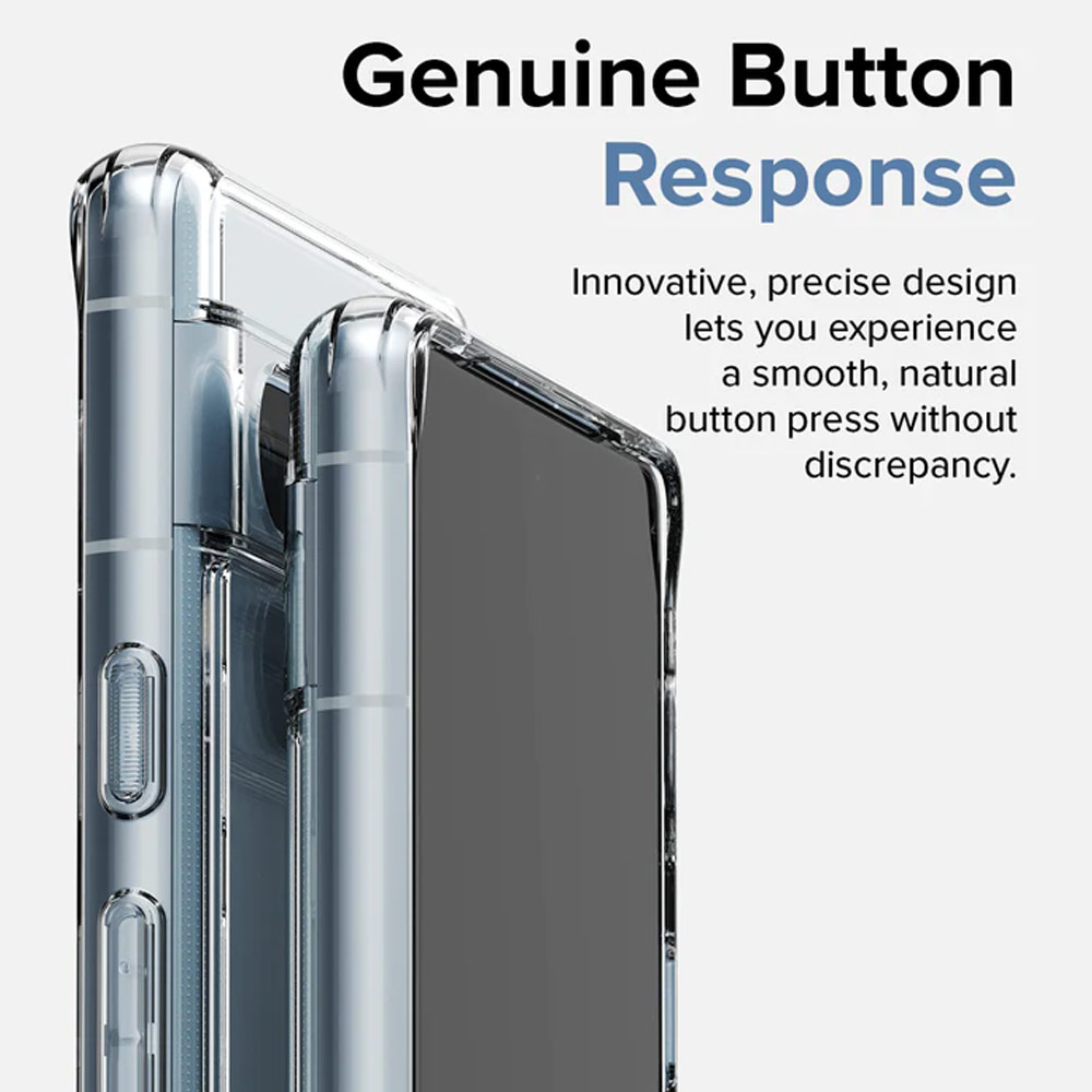 Picture of Google Pixel 7a  | Ringke Fusion Hybrid Clear Protection for Google Pixel 7a (Clear)