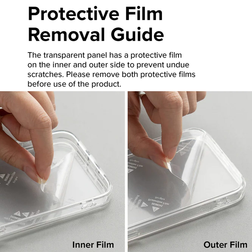 Picture of Google Pixel 7a  | Ringke Fusion Hybrid Clear Protection for Google Pixel 7a (Clear)