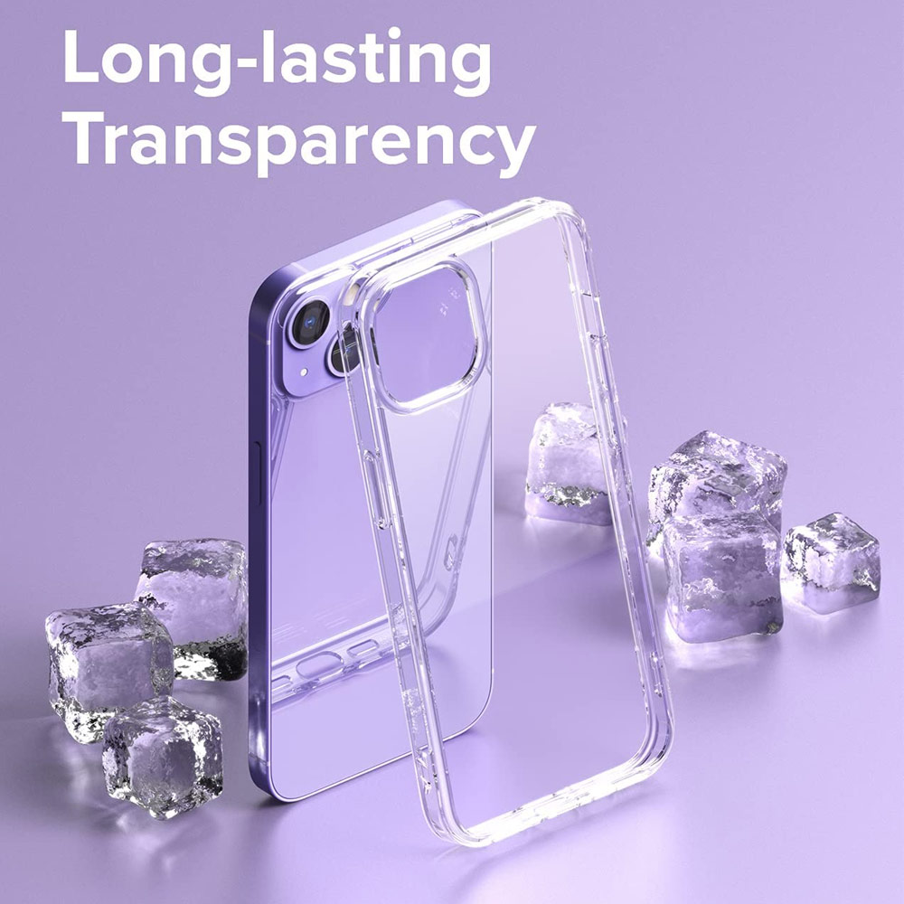 Picture of Apple iPhone 12 mini 5.4 Case | Ringke Fusion Protection Case for Apple iPhone 13 Mini 5.4 (Clear)