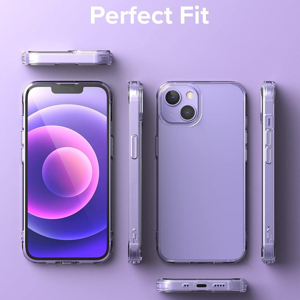 Picture of Apple iPhone 12 mini 5.4 Case | Ringke Fusion Protection Case for Apple iPhone 13 Mini 5.4 (Clear)