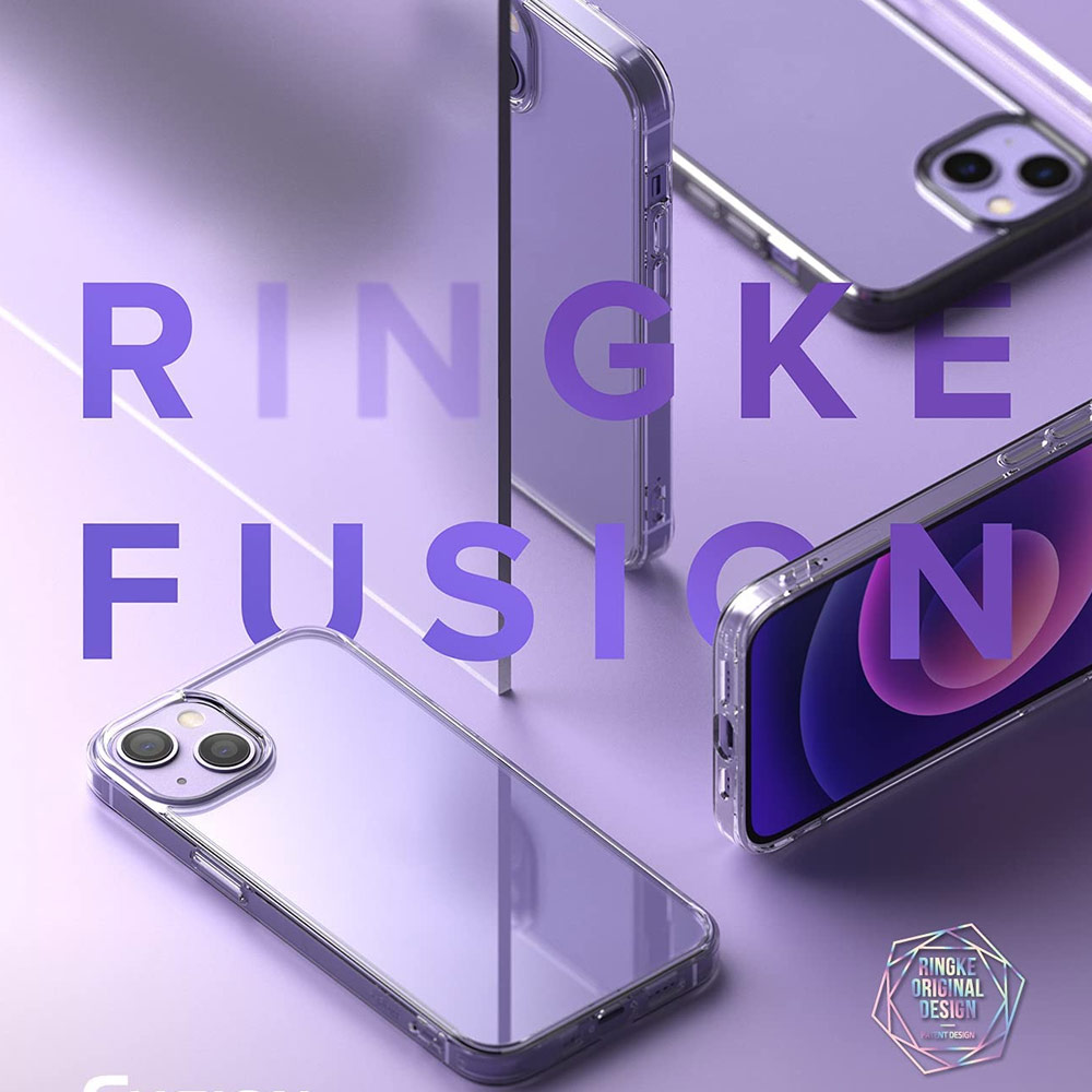 Picture of Apple iPhone 12 mini 5.4 Case | Ringke Fusion Protection Case for Apple iPhone 13 Mini 5.4 (Clear)