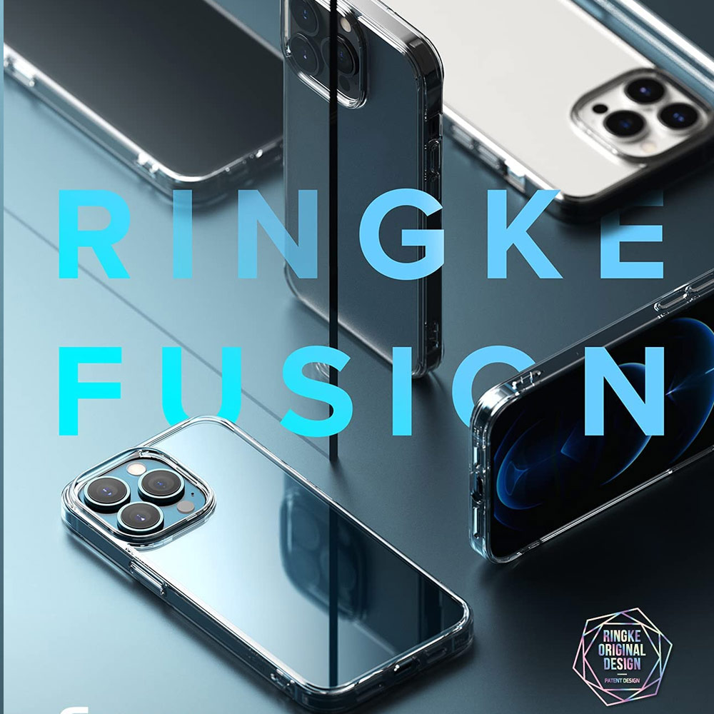 Picture of Apple iPhone 13 Pro 6.1 Case | Ringke Fusion Protection Case for Apple iPhone 13 Pro 6.1 (Clear)