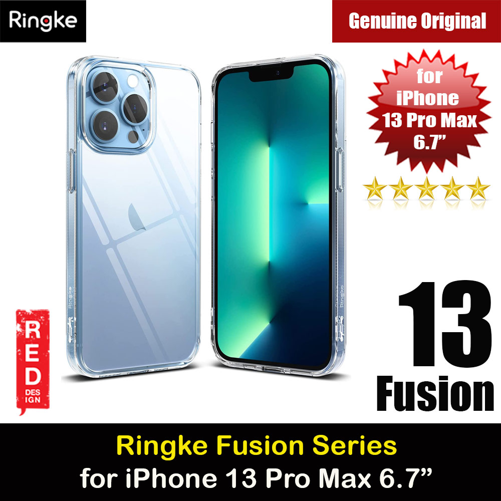 Picture of Ringke Fusion Protection Case for Apple iPhone 13 Pro Max 6.7 (Clear) Apple iPhone 13 Pro Max 6.7- Apple iPhone 13 Pro Max 6.7 Cases, Apple iPhone 13 Pro Max 6.7 Covers, iPad Cases and a wide selection of Apple iPhone 13 Pro Max 6.7 Accessories in Malaysia, Sabah, Sarawak and Singapore 