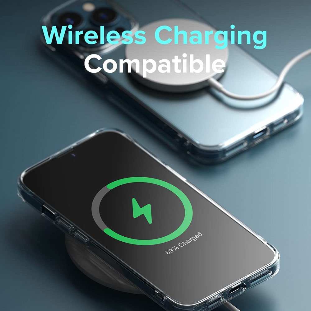 Picture of Apple iPhone 13 Pro Max 6.7 Case | Ringke Fusion Protection Case for Apple iPhone 13 Pro Max 6.7 (Clear)