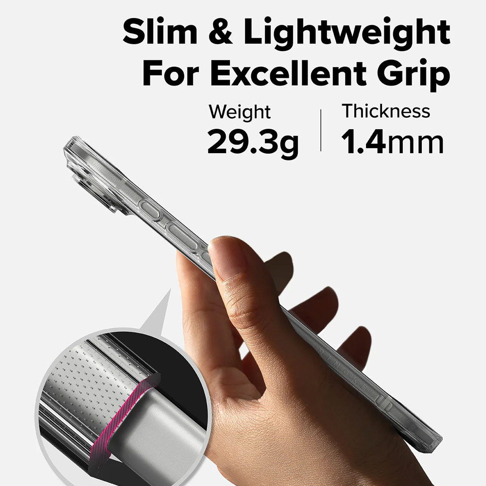 Picture of Apple iPhone Air 6.5 Case | Ringke Fusion Slim Drop Protection Case for iPhone Air 6.5 (Clear)