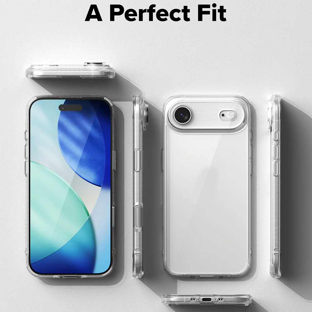 Picture of Apple iPhone Air 6.5 Case | Ringke Fusion Slim Drop Protection Case for iPhone Air 6.5 (Clear)