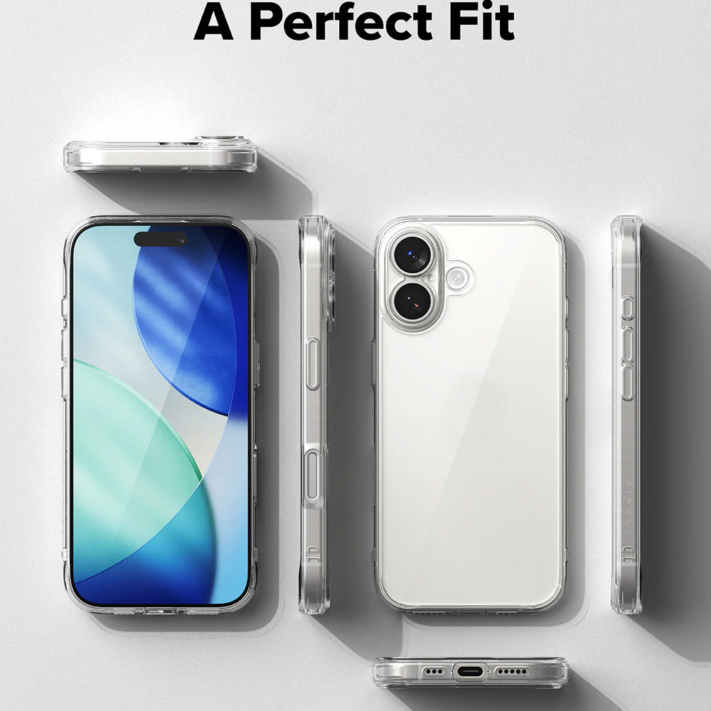 Picture of Apple iPhone 17 6.3 Case | Ringke Fusion Slim Drop Protection Case for iPhone 17 6.3 (Clear)