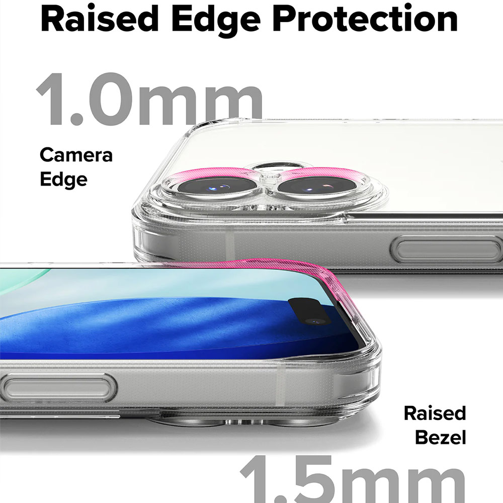 Picture of Apple iPhone 17 6.3 Case | Ringke Fusion Slim Drop Protection Case for iPhone 17 6.3 (Clear)