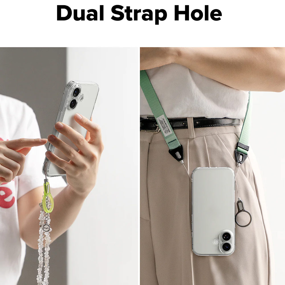 Picture of Apple iPhone 17 6.3 Case | Ringke Fusion Slim Drop Protection Case for iPhone 17 6.3 (Clear)