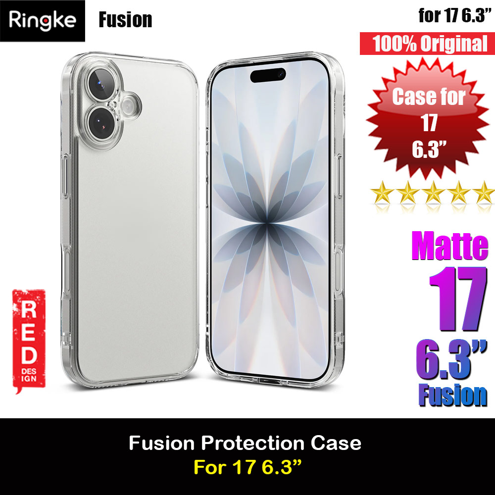 Picture of Ringke Fusion Slim Drop Protection Case for iPhone 17 6.3 (Matte) Apple iPhone 17 6.3- Apple iPhone 17 6.3 Cases, Apple iPhone 17 6.3 Covers, iPad Cases and a wide selection of Apple iPhone 17 6.3 Accessories in Malaysia, Sabah, Sarawak and Singapore 
