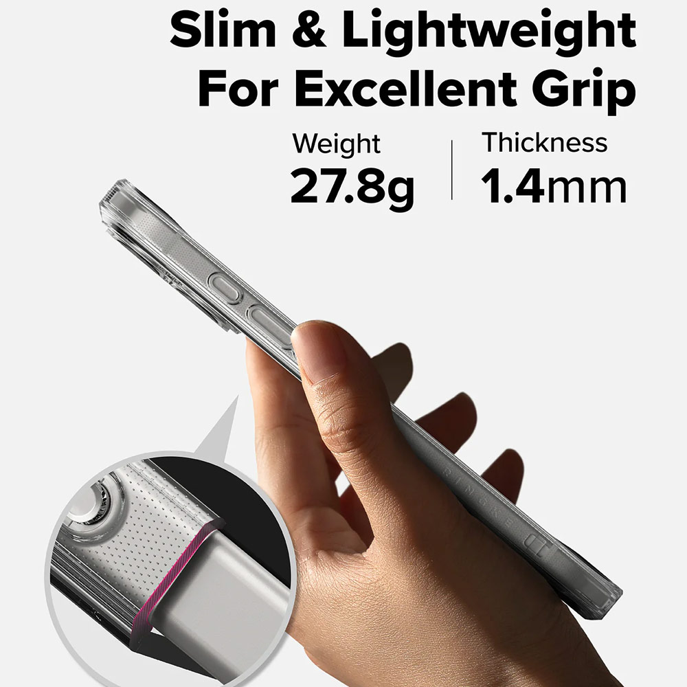 Picture of Apple iPhone 17 6.3 Case | Ringke Fusion Slim Drop Protection Case for iPhone 17 6.3 (Matte)