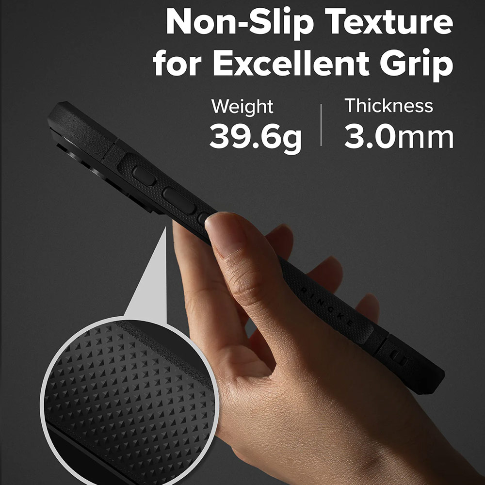 Picture of Apple iPhone 17 Pro Max 6.9 Case | Ringke Fusion Bold Anti Finger Print Anti Slip Drop Protection Case for iPhone 17 Pro Max 6.9 (Matte Black)