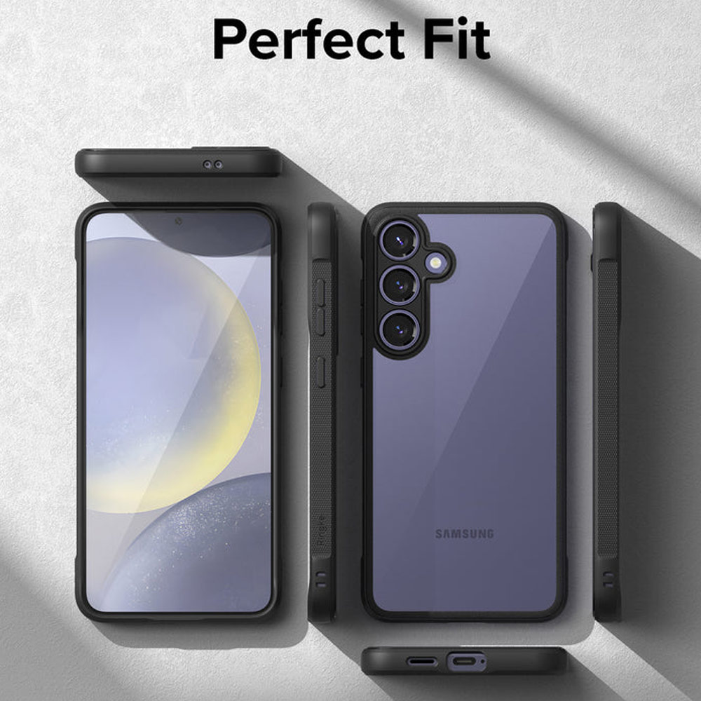 Picture of Samsung Galaxy S24 Plus Case | Ringke Fusion Bold Drop Protection Case for Samsung Galaxy S24 Plus (Black)