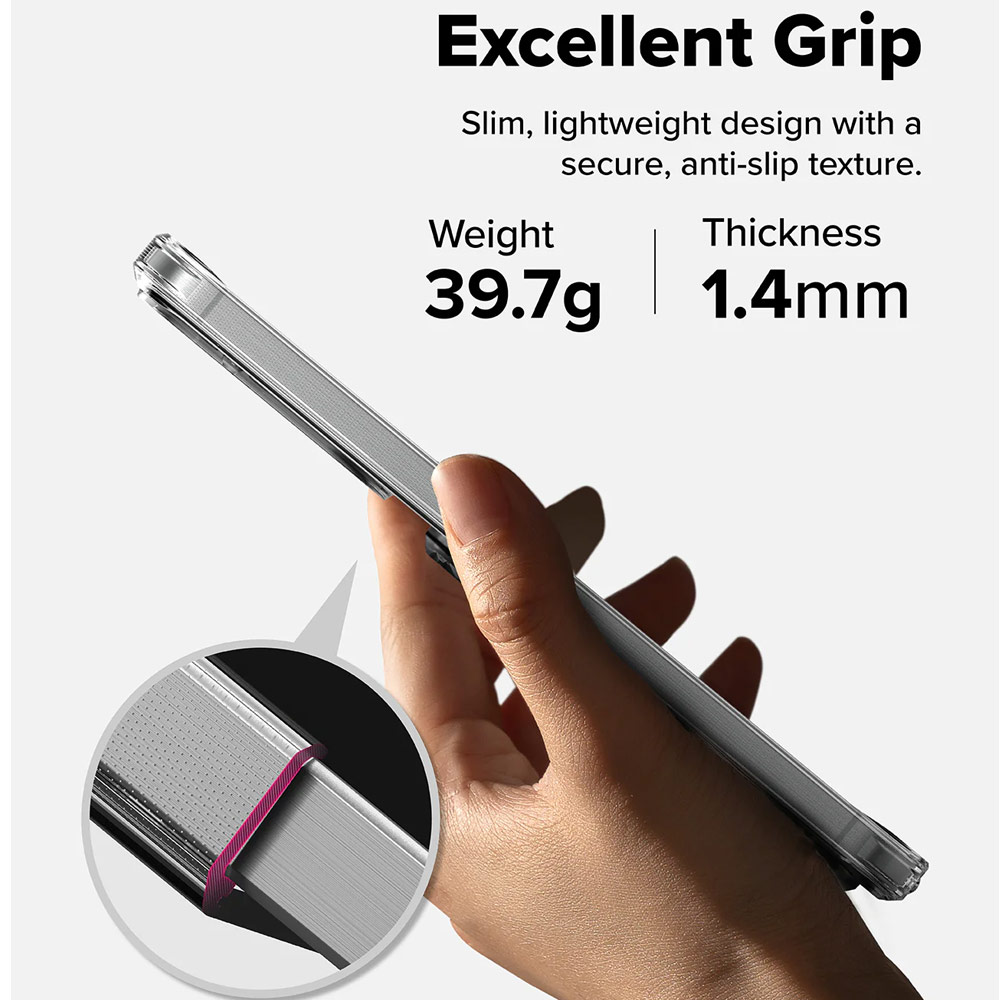 Picture of Samsung Galaxy A57 Case | Ringke Fusion Card Transparent Hybrid Card Holder Protection Case for Samsung Galaxy A57 (Clear)