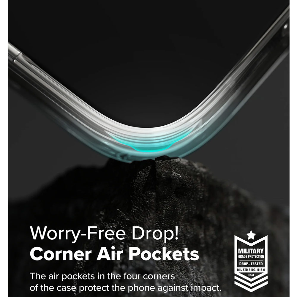 Picture of Samsung Galaxy A36 Case | Ringke Fusion Transparent Hybrid Protection Case for Samsung Galaxy A36 A56 (Clear)