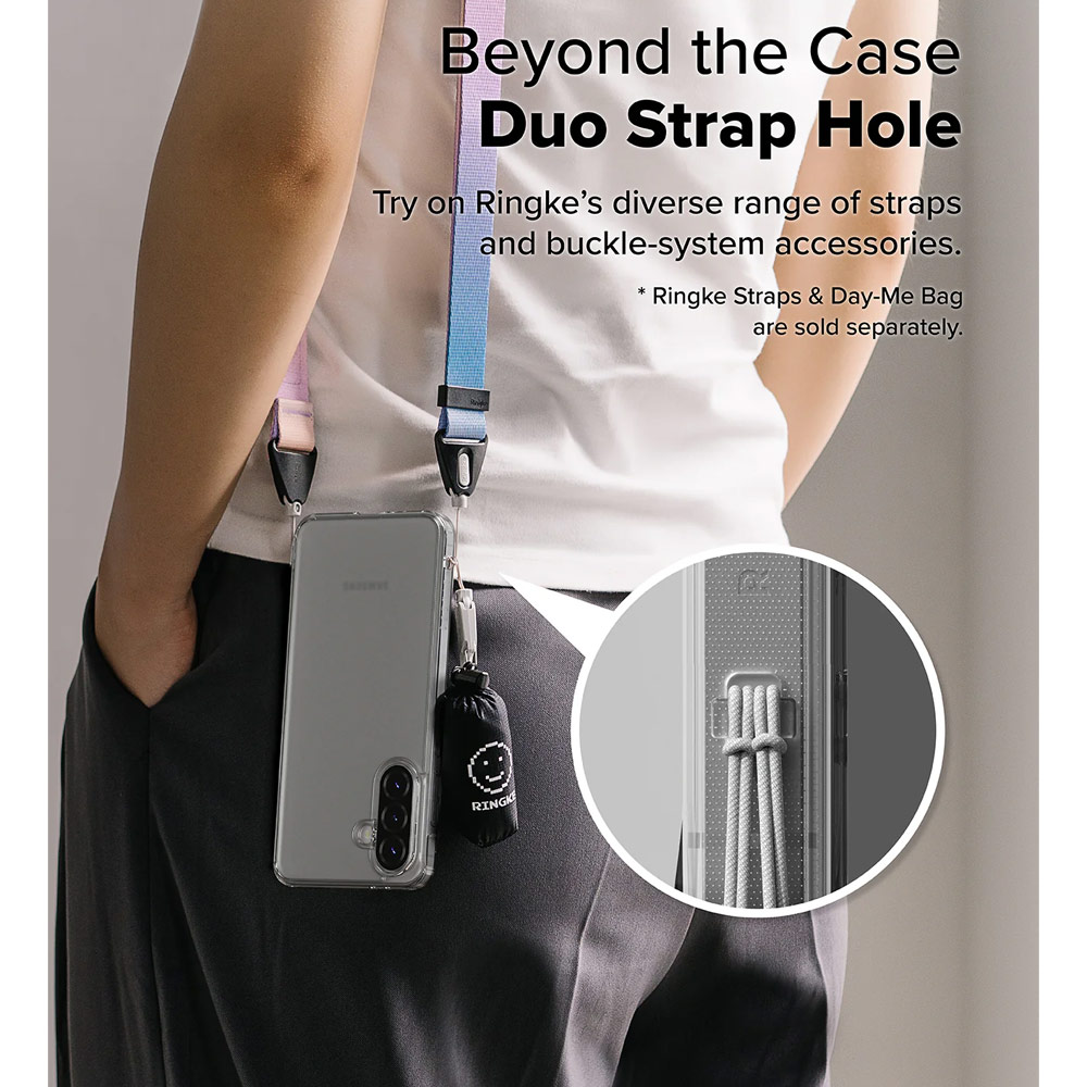 Picture of Samsung Galaxy A36 Case | Ringke Fusion Transparent Hybrid Protection Case for Samsung Galaxy A36 A56 (Matte)