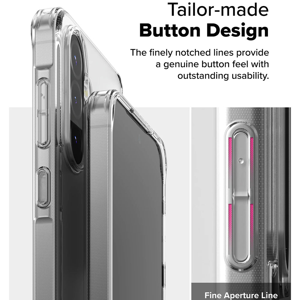 Picture of Samsung Galaxy A36 Case | Ringke Fusion Transparent Hybrid Protection Case for Samsung Galaxy A36 A56 (Matte)