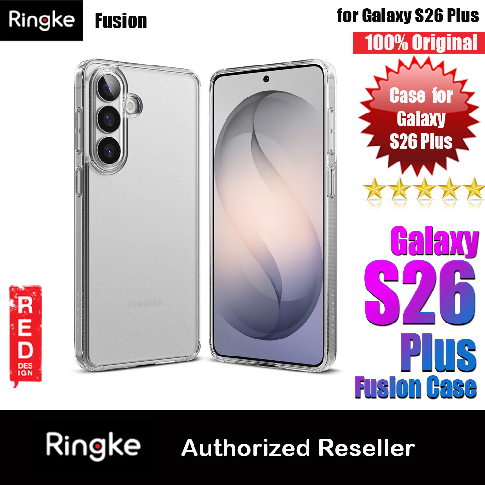 Picture of Ringke Fusion Transparent Protection Case for Samsung Galaxy S26 Plus (Matte Clear) Samsung Galaxy S26 Plus- Samsung Galaxy S26 Plus Cases, Samsung Galaxy S26 Plus Covers, iPad Cases and a wide selection of Samsung Galaxy S26 Plus Accessories in Malaysia, Sabah, Sarawak and Singapore 