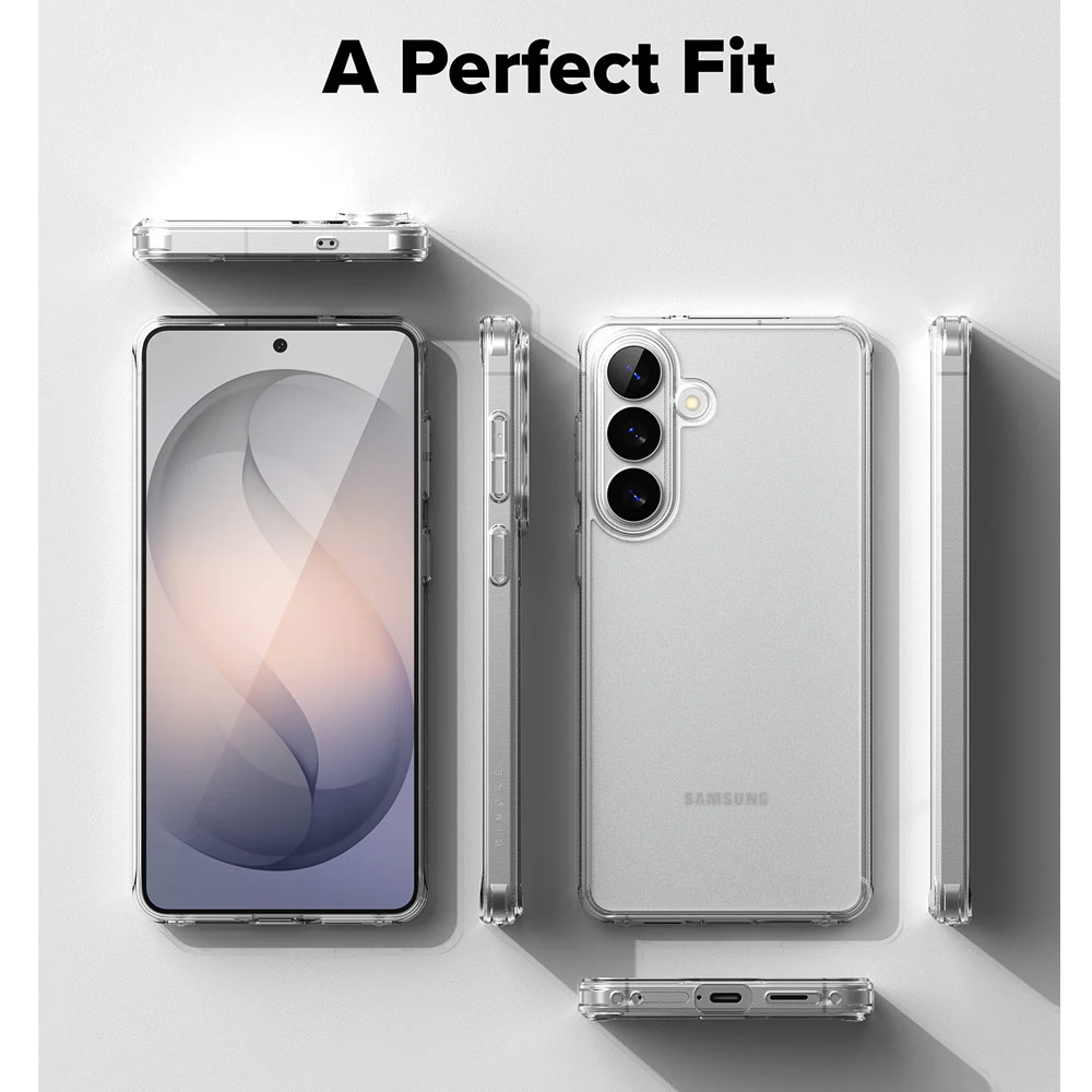 Picture of Samsung Galaxy S26 Plus Case | Ringke Fusion Transparent Protection Case for Samsung Galaxy S26 Plus (Matte Clear)