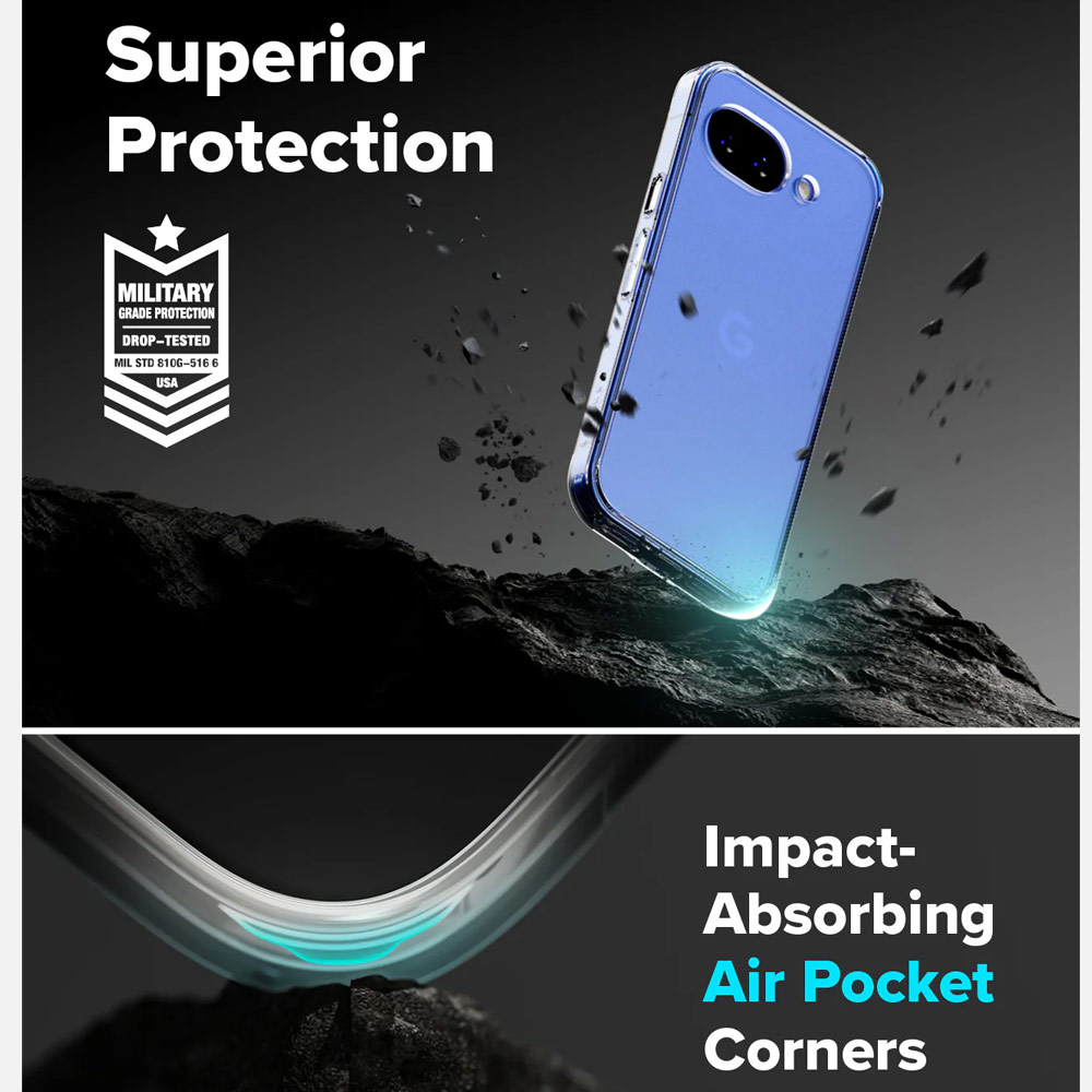 Picture of Samsung Galaxy A57 Case | Ringke Fusion Transparent Hybrid Protection Case for Google Pixel 10a (Matte)